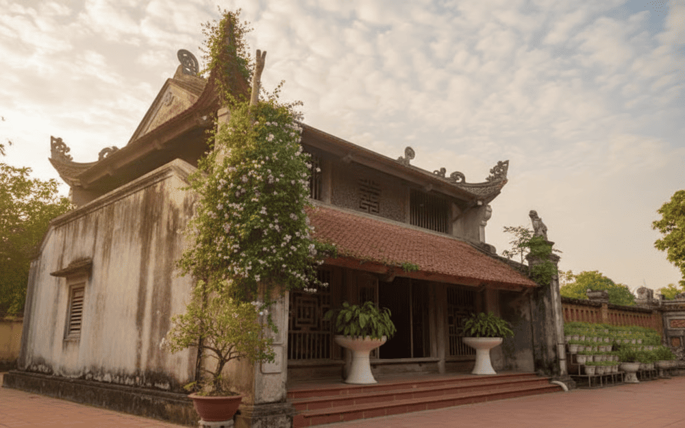 Mia Pagoda is one of the oldest and most revered pagodas in northern Vietnam